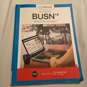 Kelly/Williams BUSN 12 Intro To Business Book